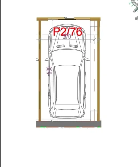 Tirane, shitet garazh | post parkimi Kati 0, 27 m² (Rezidenca kodra e diellit)