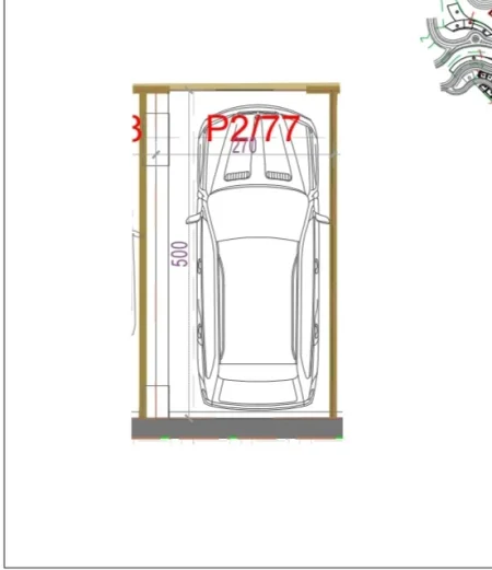 Tirane, shitet garazh | post parkimi , 27 m² (Rezidenca kodra e diellit)
