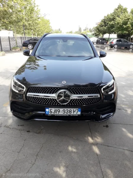 Tirane, shes makine Mercedes-Benz GLC-Class AMG LOOK 2019 Nafte, gri e erret automatik Kondicioner 123.000 km 29.500 €