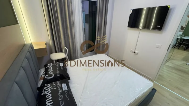 Tirane, jepet me qera apartament 1+1+Ballkon Kati 6, 60 m² 500 € (Rezidenca Kadiu - ID D8241A-48)