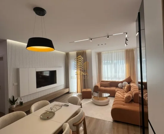 Tirane, jepet me qera apartament 2+1+Ballkon Kati 7, 107 m² 850 € (Kompleksi Aura, Laprake)