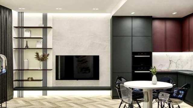 Tirane, ofert apartament 80 m²  (LAKE VIEW, LIQENI,)