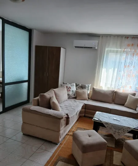 Tirane, jepet me qera apartament 1+1 Kati 5, 70 m² 600 € (Vasil Shanto)
