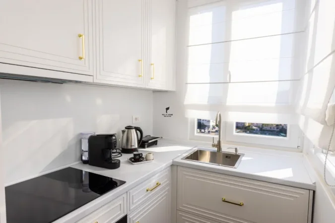 Tirane, jepet me qera apartament 1+1 Kati 9, 70 m² 550 € (ASTIR)