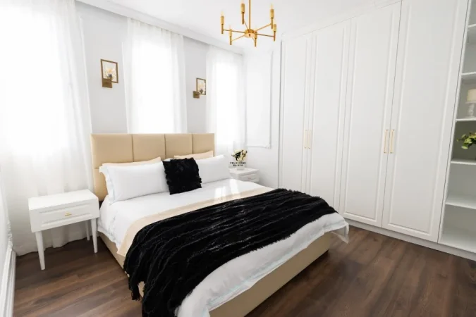 Tirane, jepet me qera apartament 1+1 Kati 9, 70 m² 550 € (ASTIR)