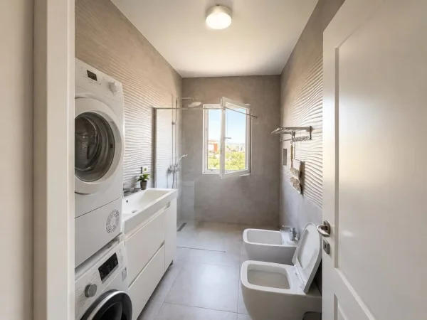 Tirane, jepet me qera apartament 1+1 Kati 4, 70 m² 500 € (Afer rrethit Astir)