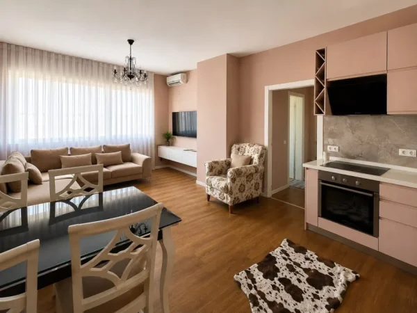 Tirane, jepet me qera apartament 1+1 Kati 4, 70 m² 500 € (Afer rrethit Astir)