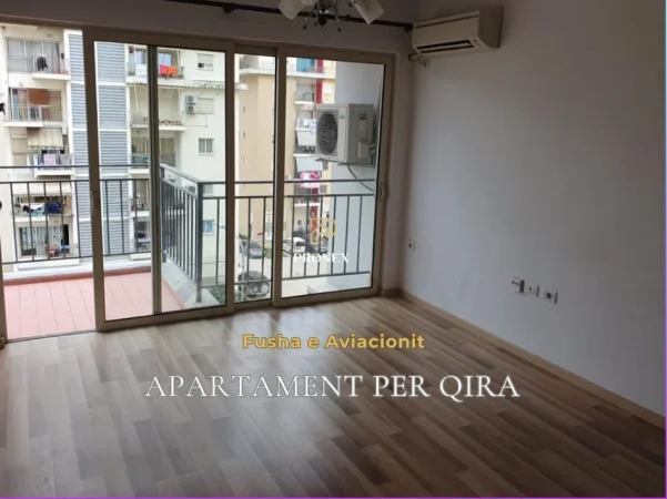 Tirane, jepet me qera apartament 1+1+Ballkon Kati 5, 55 m² 450 € (Fusha e Aviacionit)