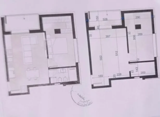 Tirane, shitet apartament 1+1 Kati 8, 111.250 € (Brezaret Rruga 5 Maji)