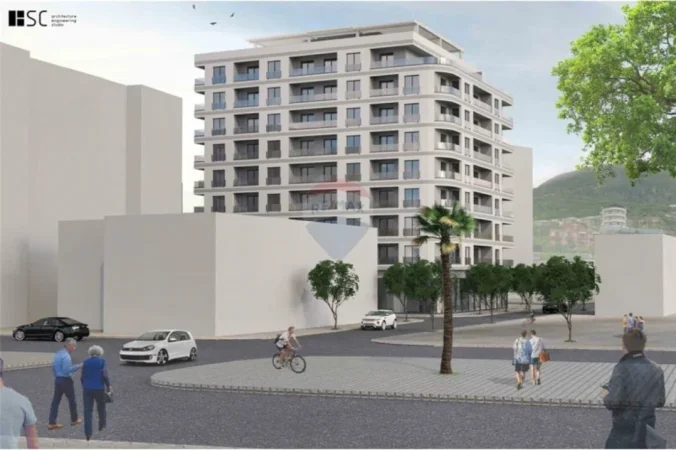 Vlore - Lungomare, shitet apartament 1+1+Ballkon , 59 m² 190.000 € (Rruga Murat Terbaci, Vlore)