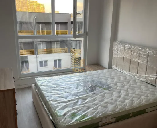 Tirane, jepet me qera apartament 1+1+Ballkon Kati 8, 70 m² 600 € (Laprake - Kompleksi Aura)