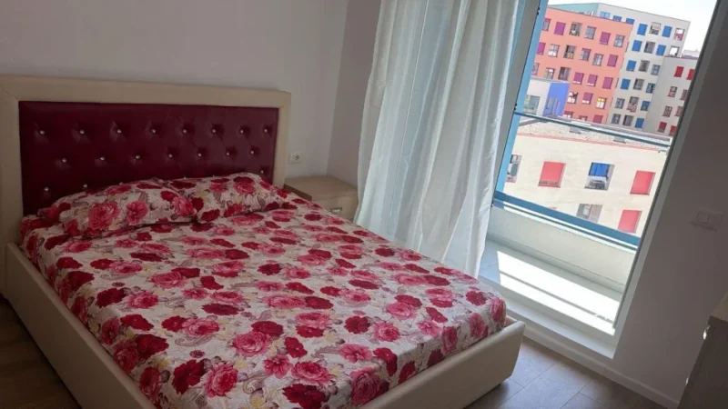 Tirane, jepet me qera apartament 2+1 Kati 7, 95 m² 500 € (Ali Demi)