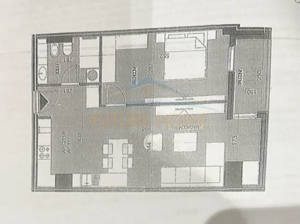 Tirane, shitet apartament 1+1 Kati 11, 91 m² 218.400 € (HORA VERTIKAL , RRUGA MUHAMET GJOLLESHA)