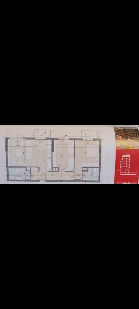 Tirane, shitet apartament 2+1+BLK Kati 8, 105 m² 1.100 Euro/m2 (Ish Fusha aviacionit)