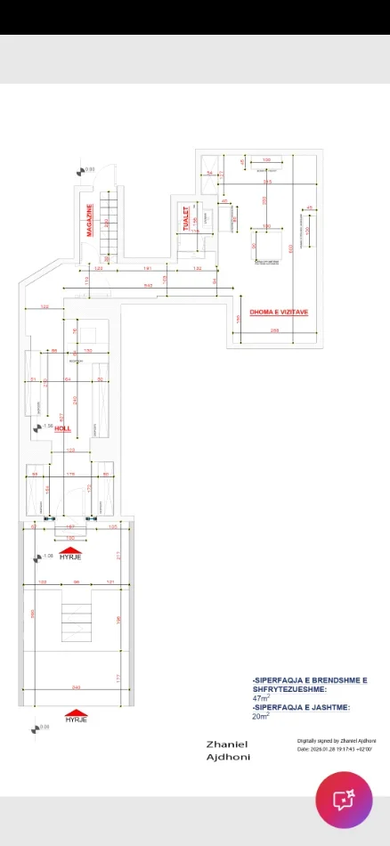 SHTET BIZNES dyqan optike nga pronari pa komision Kati 0, 67 m² 2.500.000 lek