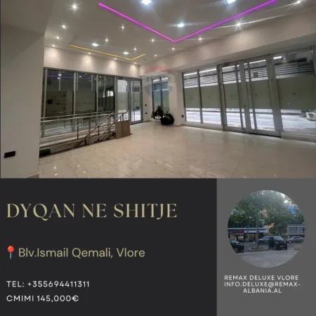 Vlore, shitet ambjent biznesi Kati 0, 112 m² 145.000 € (Blv. Ismail Qemali,Conad, Vlore)
