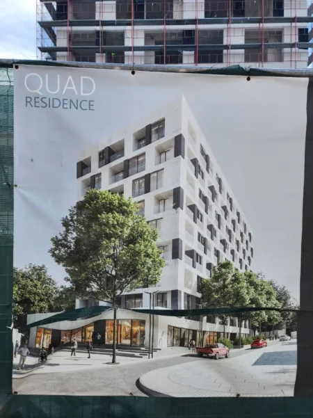 SHITET: 1+1 Perfekt ✨️ Kamëz 76.7m² ( 📍Fiks Te Pedonalja e Re ) 🌇 Kati 2, Ndërtim i ri 2026 | Çmimi: 71.000€ 💶 Planimetri Ultra ✅️