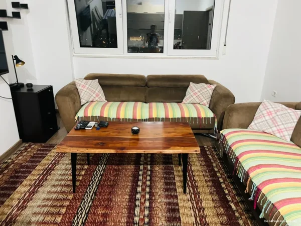 Tirane, jepet me qera apartament 2+1+Ballkon Kati 12, 100 m² 700 € (Asim Vokshi)