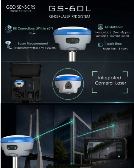 Tirane, ofroj GS-60L – GNSS I AVANCUAR PËR TOPOGRAFI