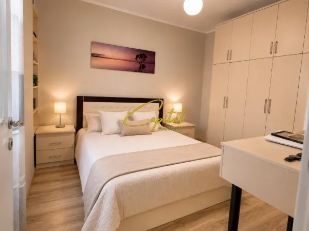 Tirane, jepet me qera apartament 1+1 Kati 5, 69 m² 520 € (LAPRAKE)