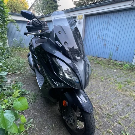 Durres, shes Scooter Kymco Xciting 400i ABS-2018 , gri e erret 40.000 km 330000 leke