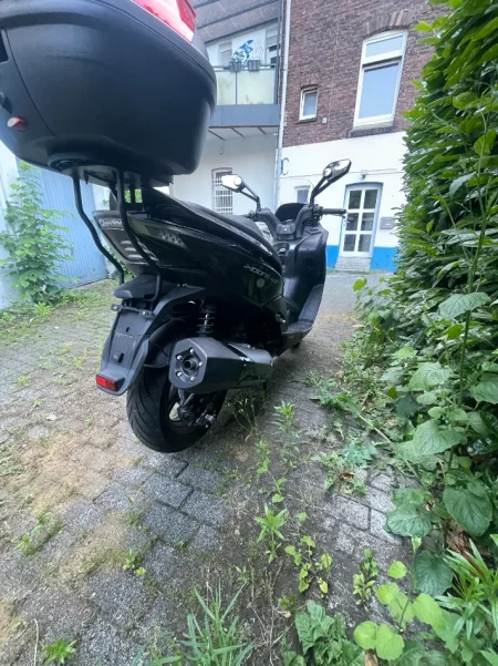 Durres, shes Scooter Kymco Xciting 400i ABS-2018 , gri e erret 40.000 km 330000 leke