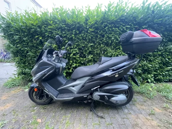 Durres, shes Scooter Kymco Xciting 400i ABS-2018 , gri e erret 40.000 km 330000 leke