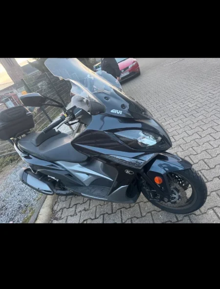 Durres, shes Scooter Kymco Xciting 400i ABS-2018 , gri e erret 40.000 km 330000 leke
