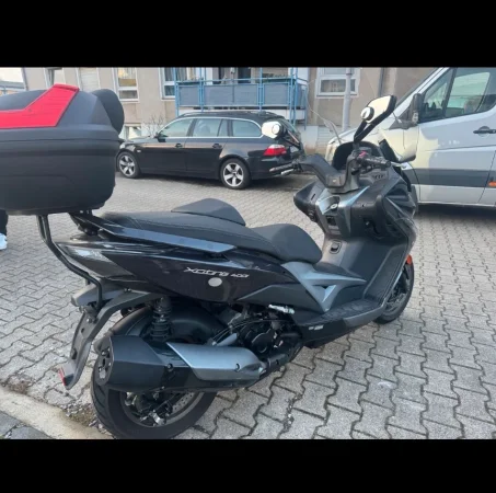 Durres, shes Scooter Kymco Xciting 400i ABS-2018 , gri e erret 40.000 km 330000 leke