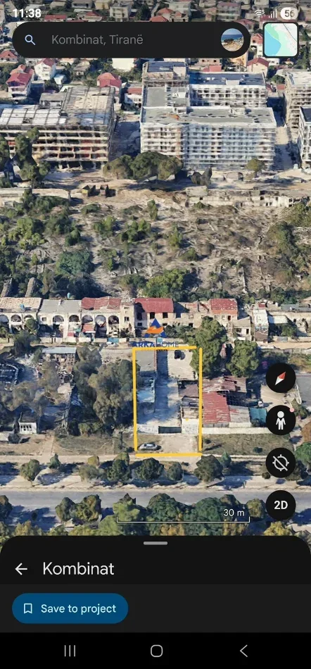 Tirane, shitet toke , 153 m² (KOMBINAT)  11000000 LEKE