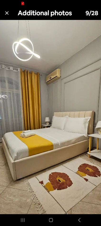 Tirane, jepet me qera Apartament 1+1 Kati 4, 65 m² ,Mobiluar, Çmimi 60.000 Lekë të Reja,tek  Rruga Kavajës, Tiranë