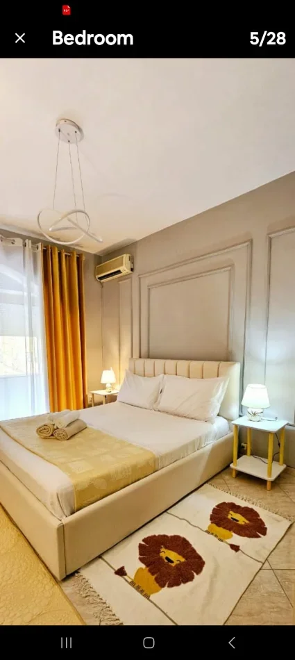 Tirane, jepet me qera Apartament 1+1 Kati 4, 65 m² ,Mobiluar, Çmimi 60.000 Lekë të Reja,tek  Rruga Kavajës, Tiranë
