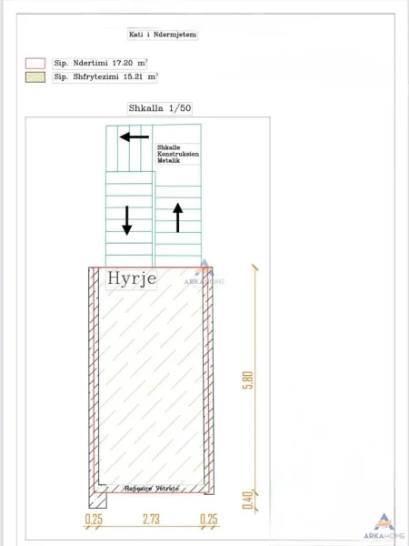 Tirane, jepet me qera zyre Kati 2, 450 m² 6.000 € 