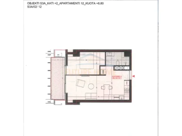Tirane, shitet apartament 1+1 Kati 2, 67 m² 107.232 € (Pajtoni Residence,Casa Italia)