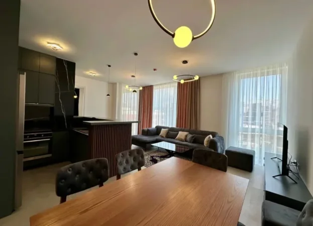 Tirane, jepet me qera apartament 2+1 Kati 2, 100 m² 1.200 € (FOREST REZIDENCE)