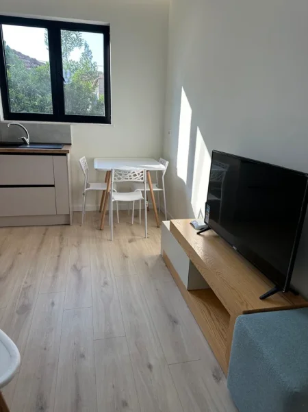 Tirane, jepet me qera apartament 1+1 Kati 1, 60 m² 45.000 Leke (Ali Demi)
