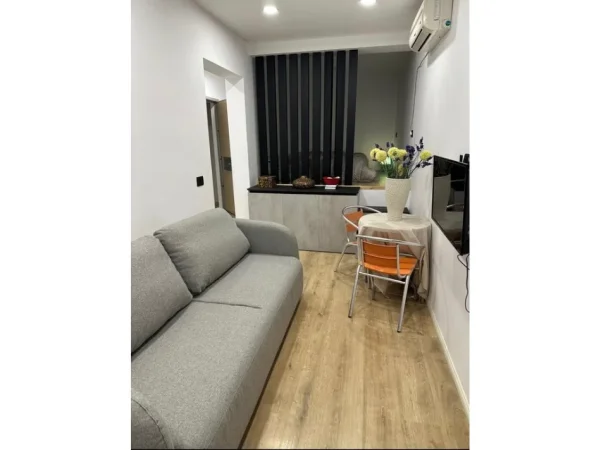 Tirane, jepet me qera apartament 1+1 Kati 9, 50 m² 700 € (ISH TREGUT ELEKTRIK)