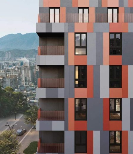 Tirane, shes apartament 1+1 734 m² 1.200 Euro/m2 (Mbas Harry Fultz, prane Kompleksit Panorama)