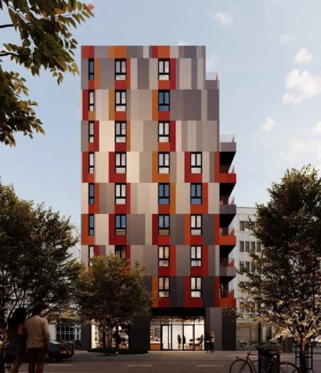 Tirane, shes apartament 1+1 734 m² 1.200 Euro/m2 (Mbas Harry Fultz, prane Kompleksit Panorama)