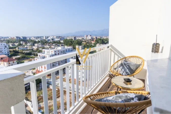 Tirane, jepet me qera apartament 1+1+Ballkon Kati 9, 70 m² 590 € (ASTIR)