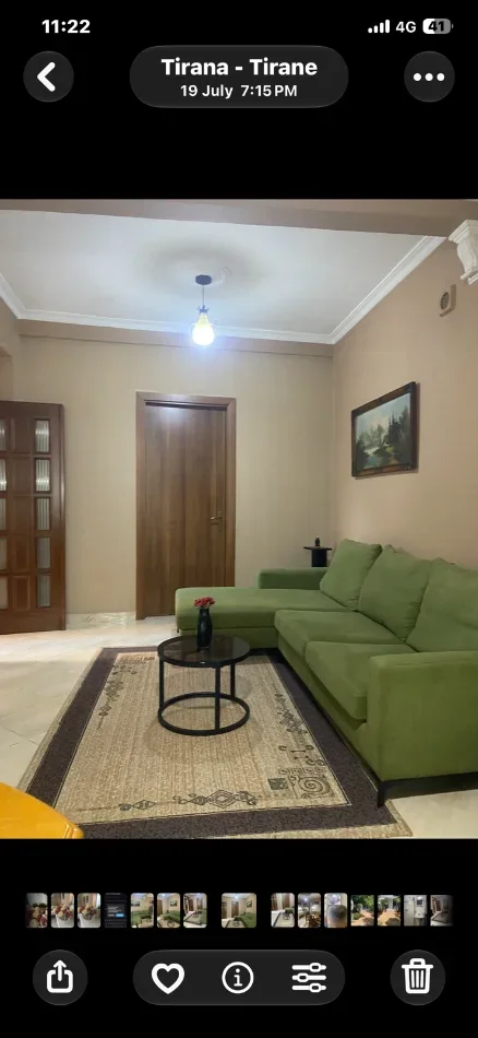 Tirane, jepet me qera Banesë 1+1 Kati 1, 70 m² Mobiluar, Çmimi 50.000 Lekë të Reja, Pranë Vilës Gold, Rruga Dibrës, Tiranë.)