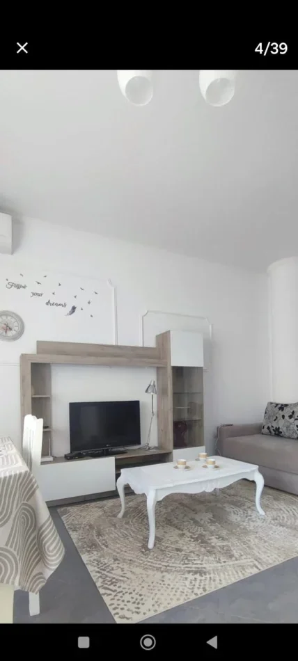 Tirane, jepet me qera apartament 1+1 Kati 4, 65 m² 570 € (21 Dhjetori)