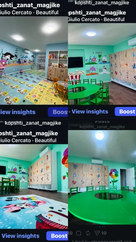 Shqiperi, prezantoj Kopshti zanat magjike