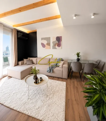 Tirane, jepet me qera apartament 1+1 Kati 7, 65 m² 600 € (ASTIR)