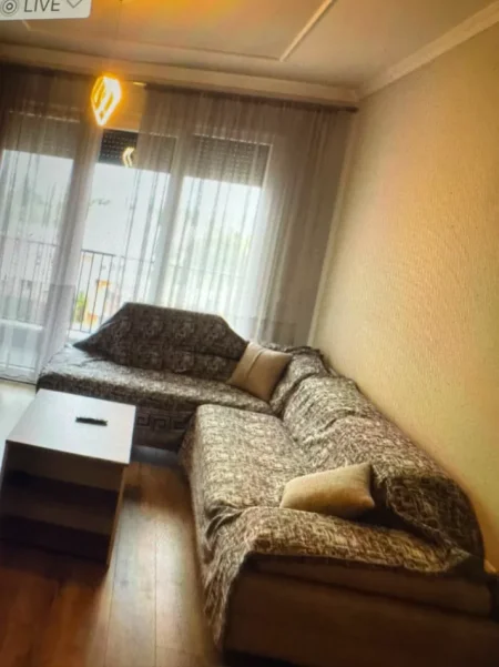 🏠Tirane, jepet me qera Apartament 1+1 Kati 9,Mobiluar, Çmimi 55.000 Lekë të Reja, tek Trio Tower, në Don Bosko ,Tiranë