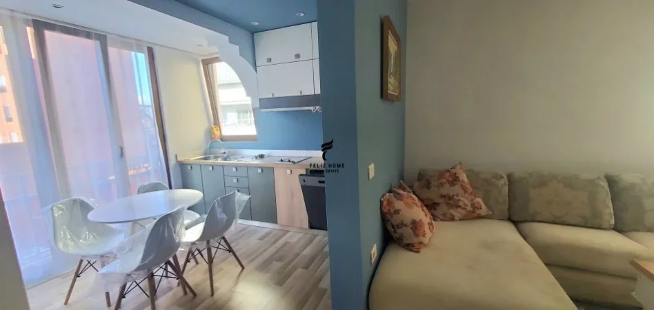 Tirane, jepet me qera apartament 1+1 Kati 6, 60 m² 550 € (MYSLYM SHYRI)