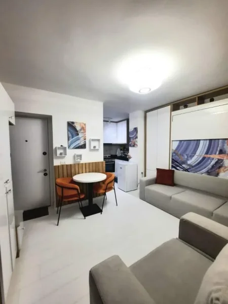 Tirane, jepet me qera garsonier 1+1 Kati 1, 40 m² 420 Euro (Ne Ali Dem)