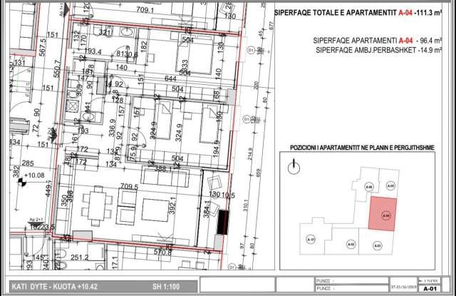 Tirane, shitet apartament 2+1 Kati 2, 111 m² 333.000 Euro (Myslym Shyri)