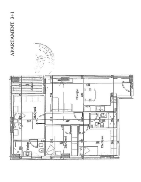 Tirane, shitet apartament 3+1 Kati 4, 109 m² 109.000 Euro (Casa Italia)