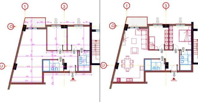 Tirane, shitet apartament 2+1 Kati 7, 106 m² 123.000 Euro (Rruga Teodor Keko)